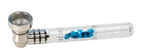 Glass Pipe with Diamond
