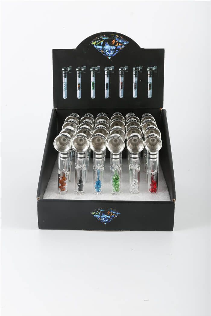 Glass Pipe with Diamond