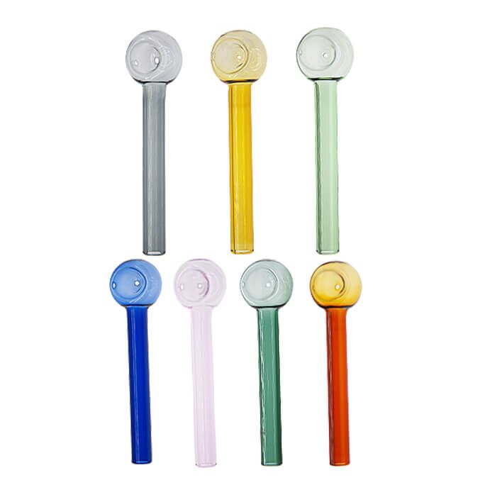 Glass pipe heat-resistant glass pipe