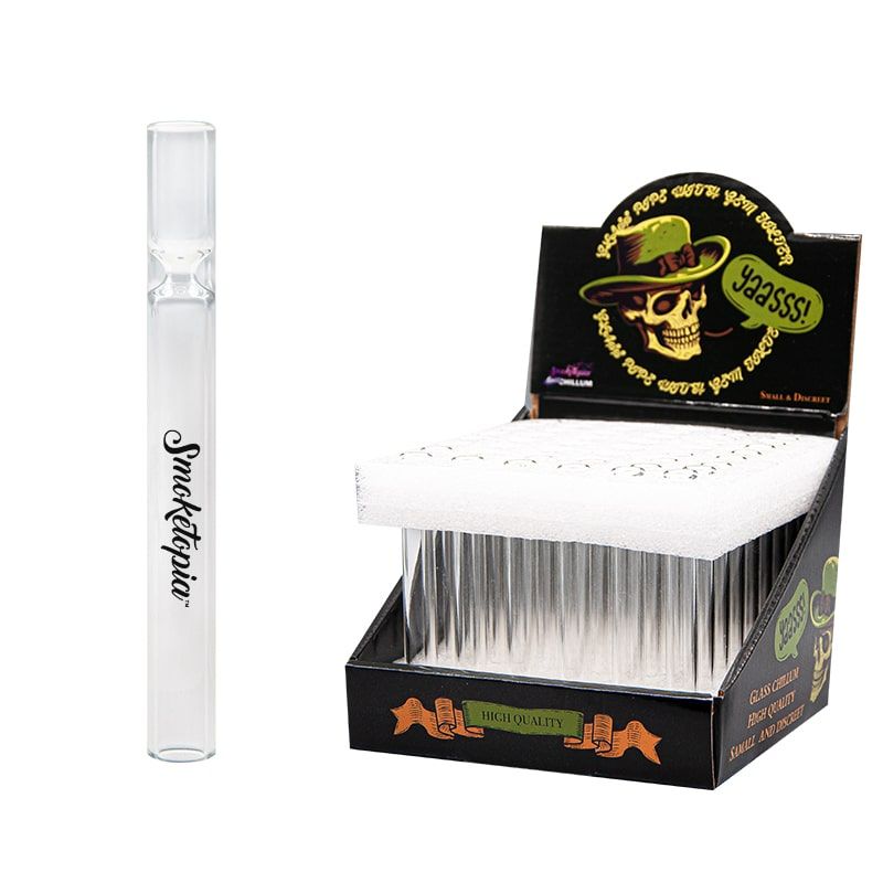 4inch Glass One Hitter Tobacco Smoking Herb Pipe